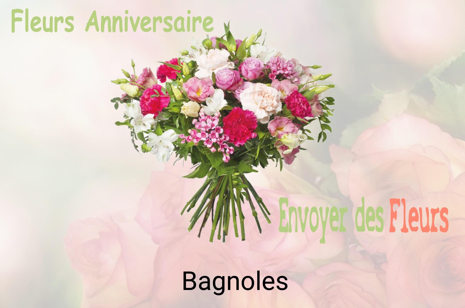 Bouquet de fleurs d’anniversaire livré à Bagnoles